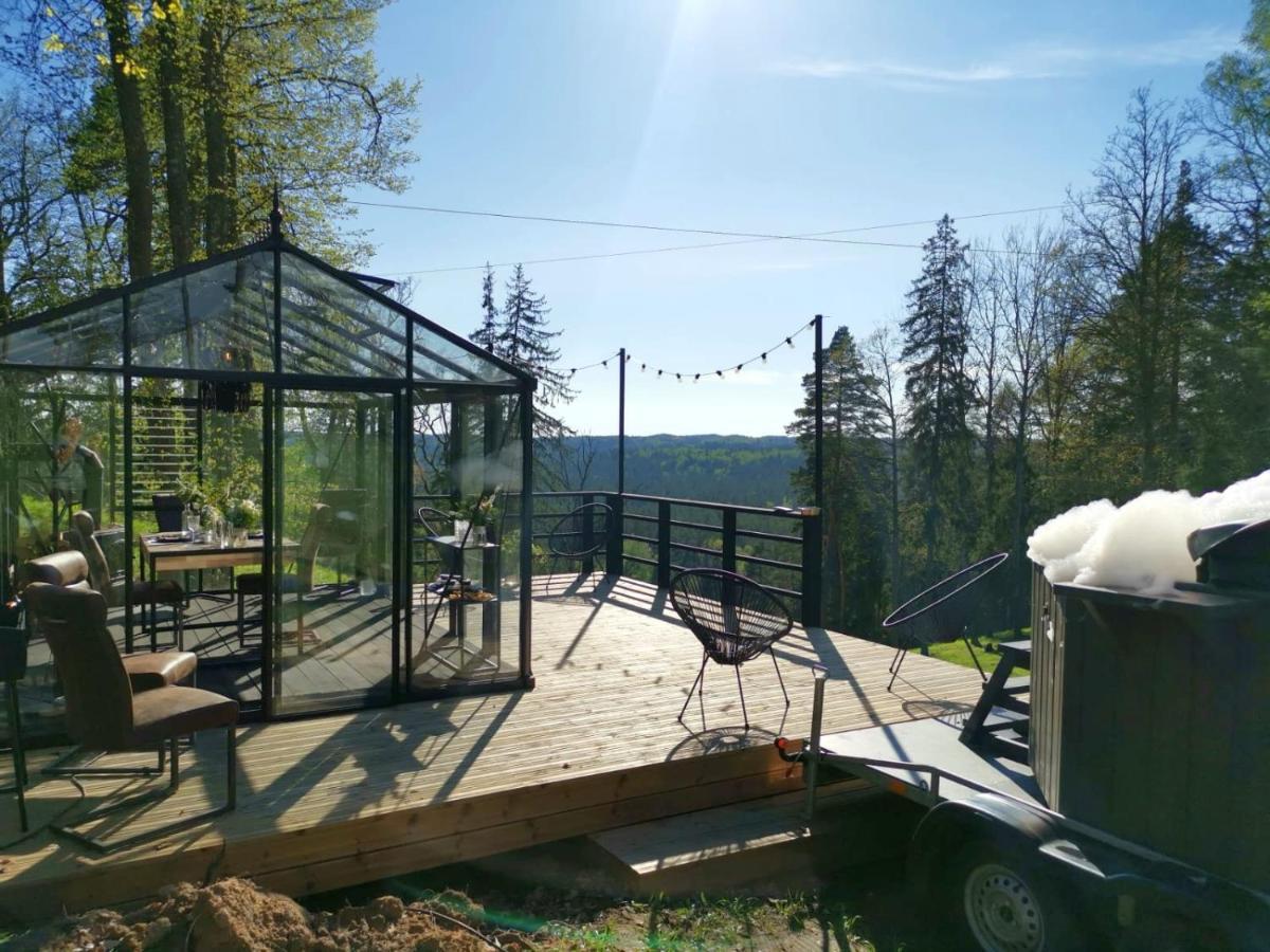 Kempings Ozolkalns Cesis Bagian luar foto