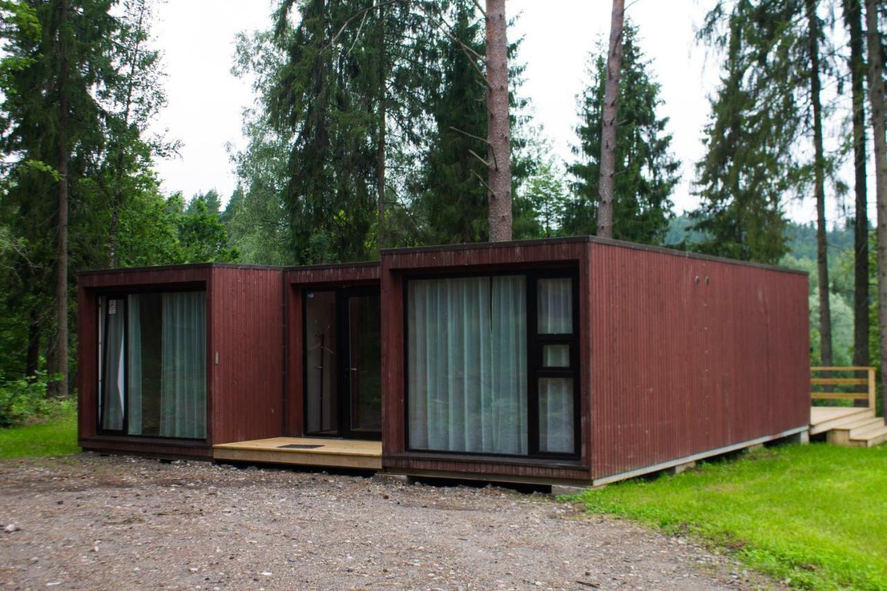 Kempings Ozolkalns Cesis Bagian luar foto